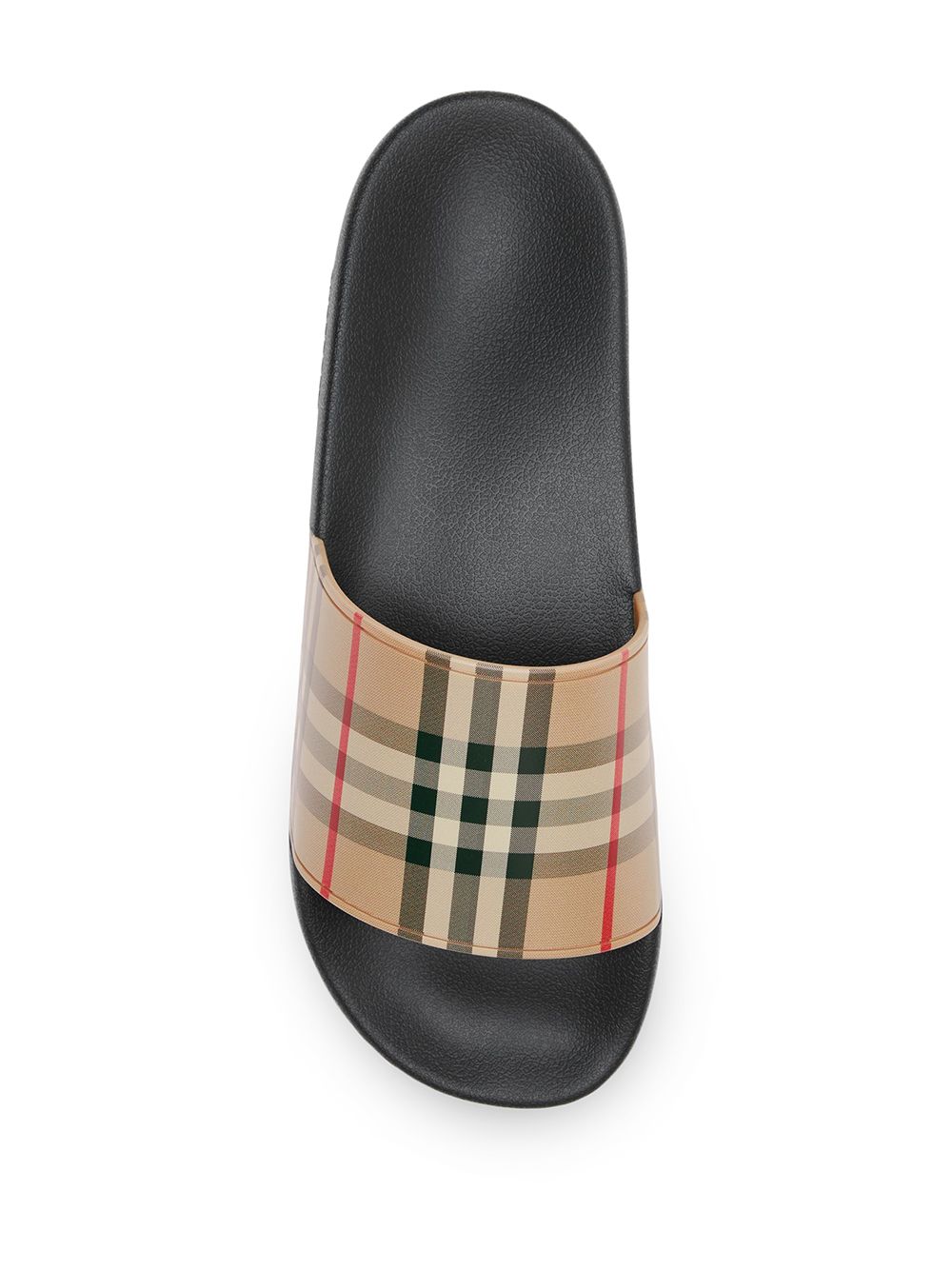 Brown Check Slipper