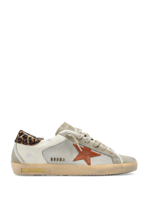 Golden Goose Cream Super-Star Sneakers