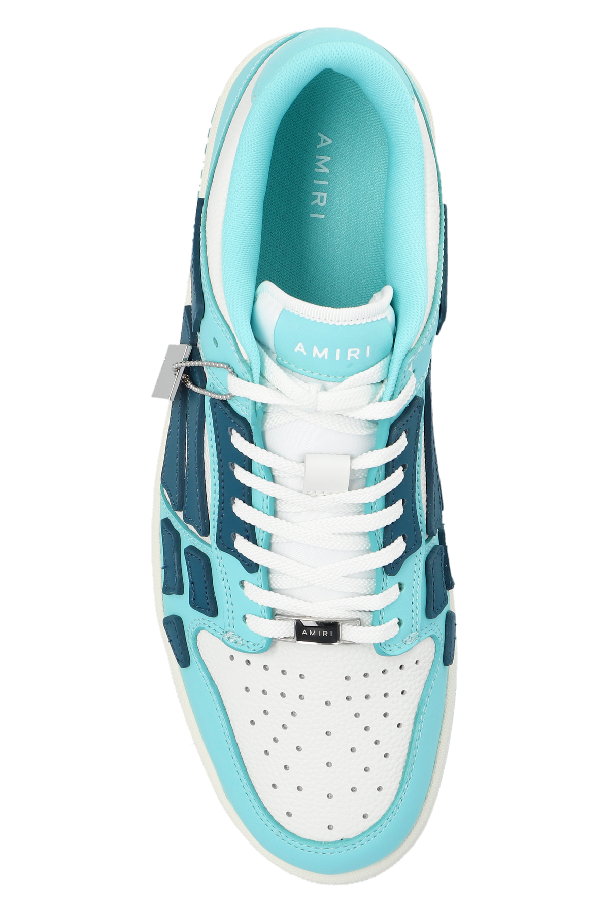 Amiri Blue Skel Top Low Sneakers