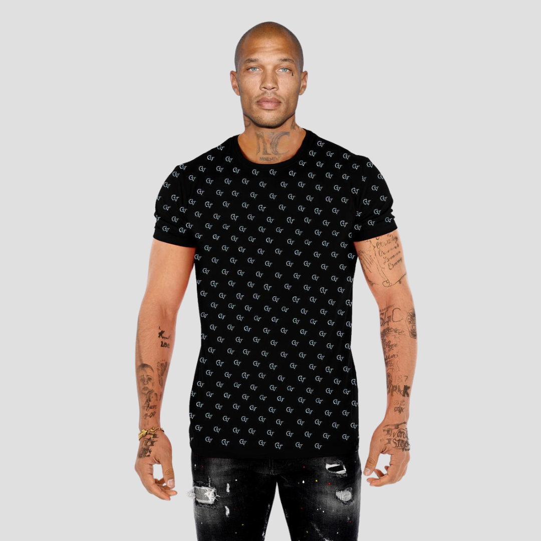 Avenue George V Paris Black GV2720 T-Shirt