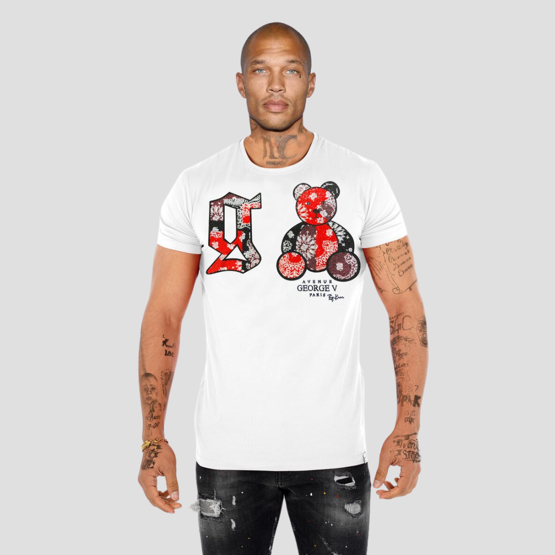 Avenue George V Paris White GV2706 T-Shirt