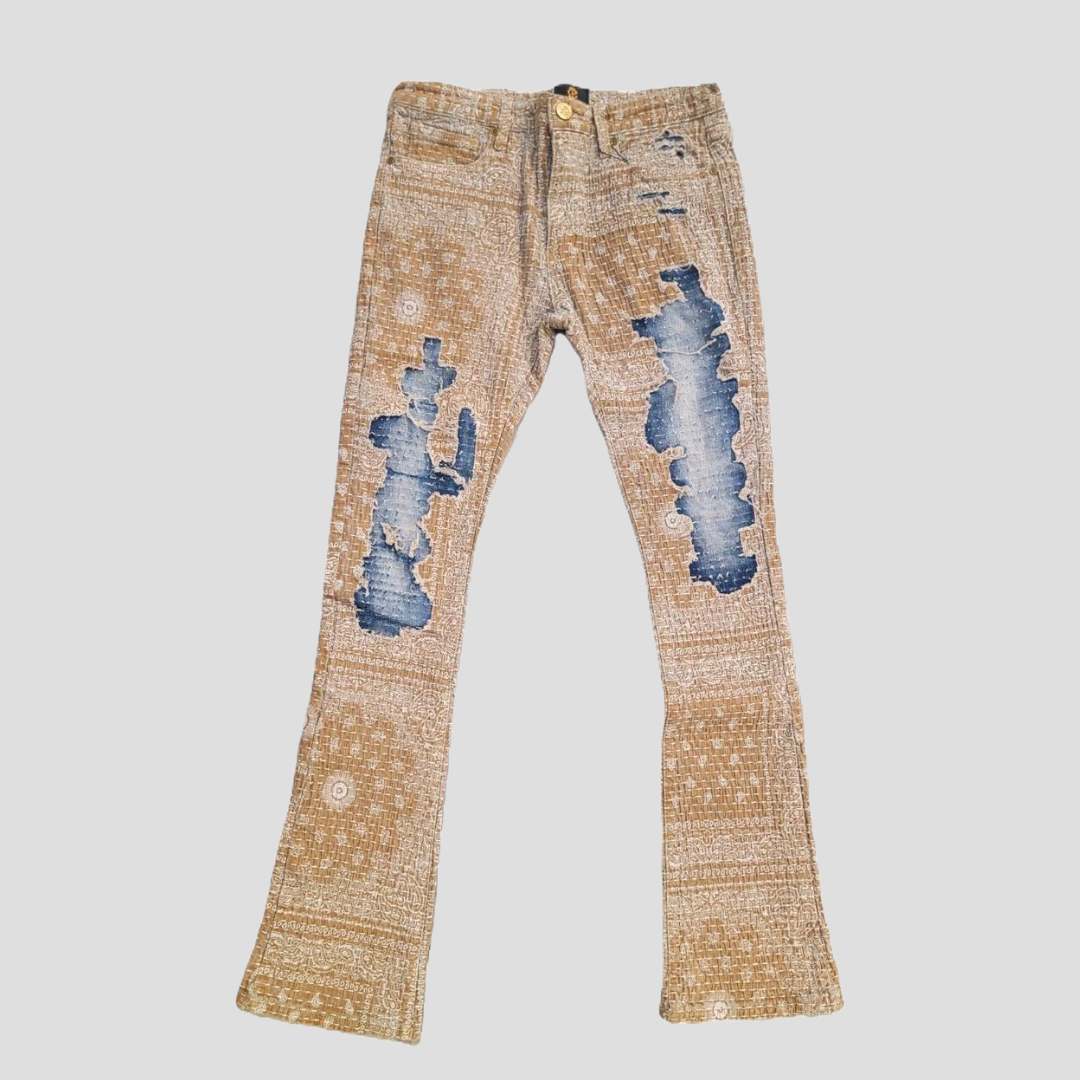 Century Penthouse Brown Jeans