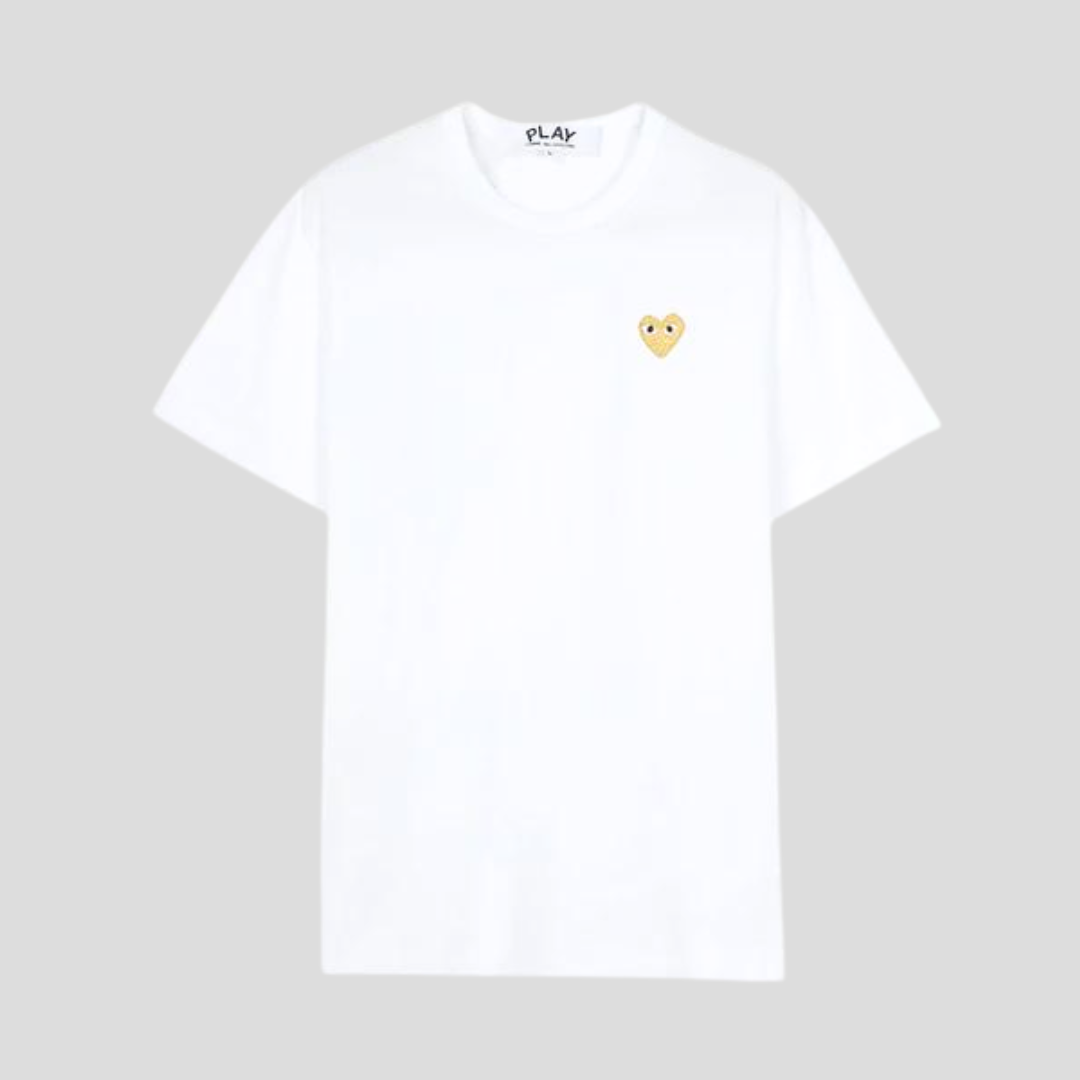 PLAY Gold Heart T-Shirt