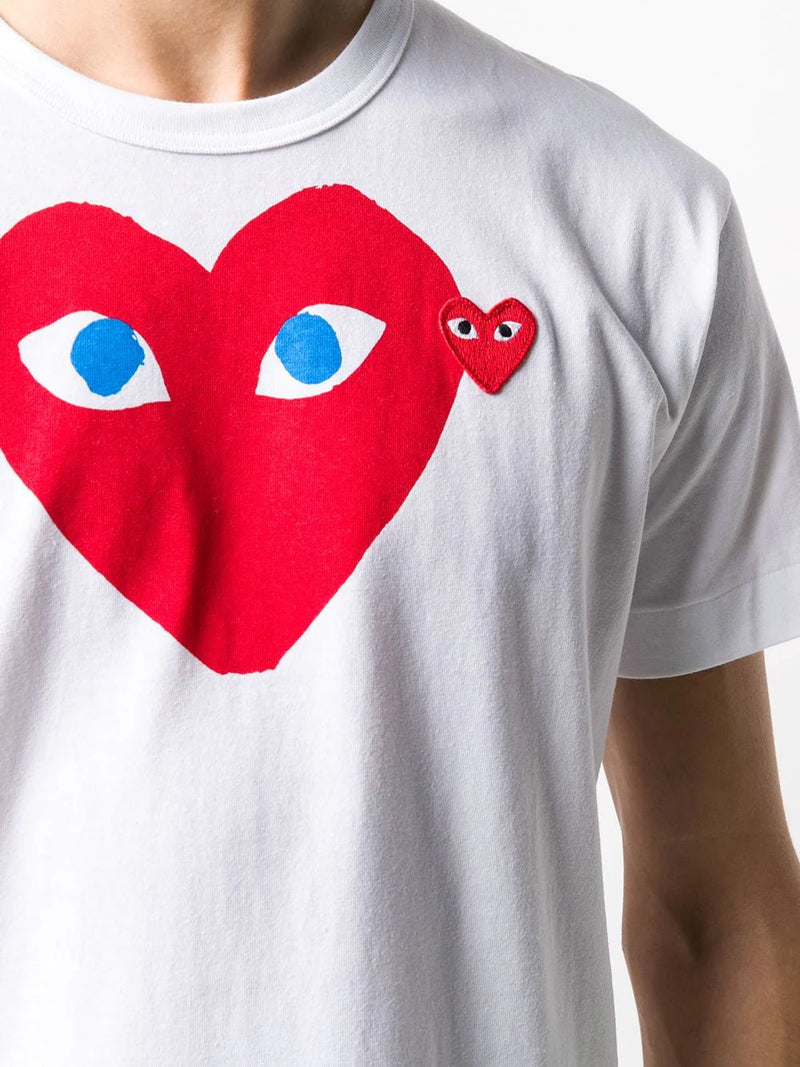 Comme Des Garcons White T-Shirt