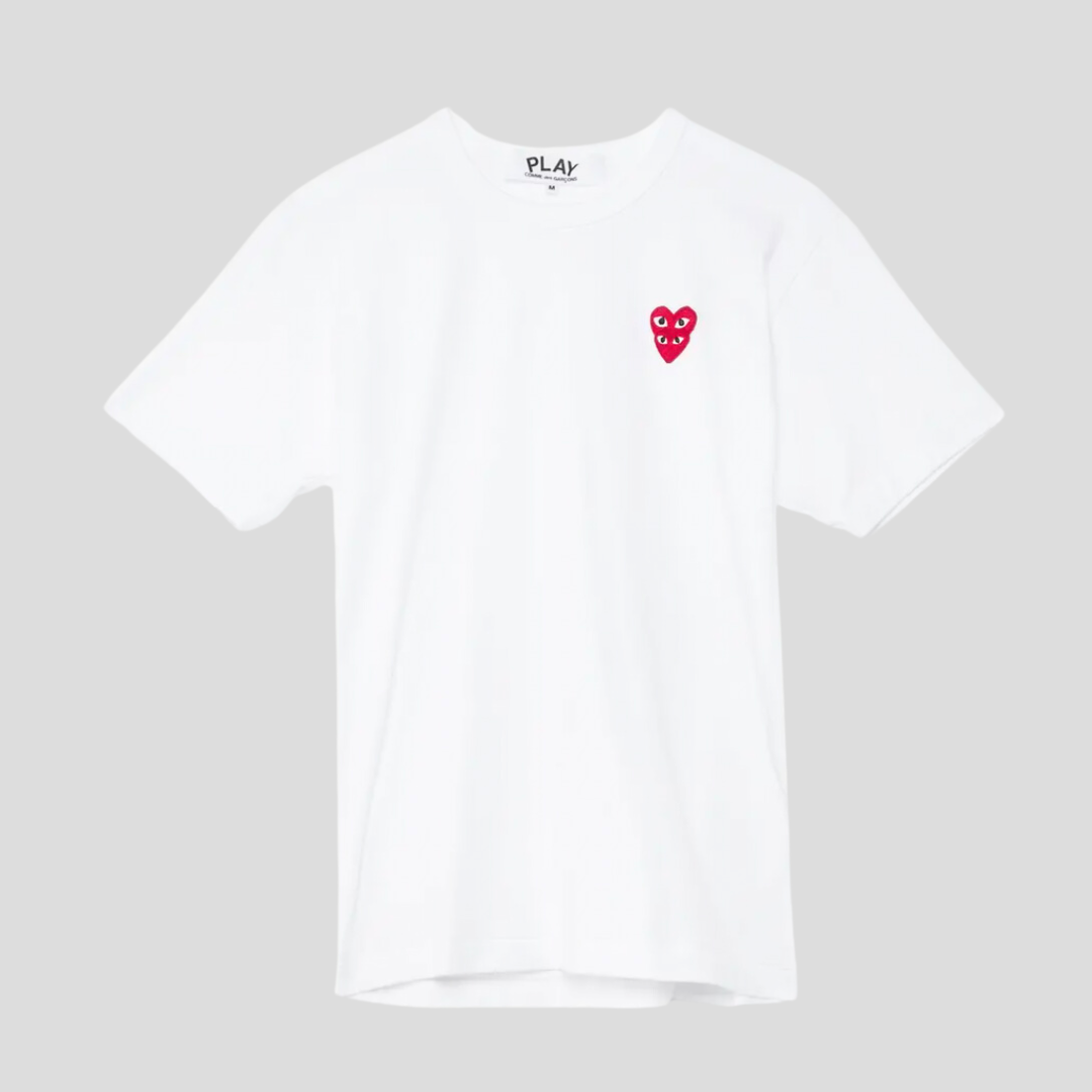 Play White Heart T-Shirt