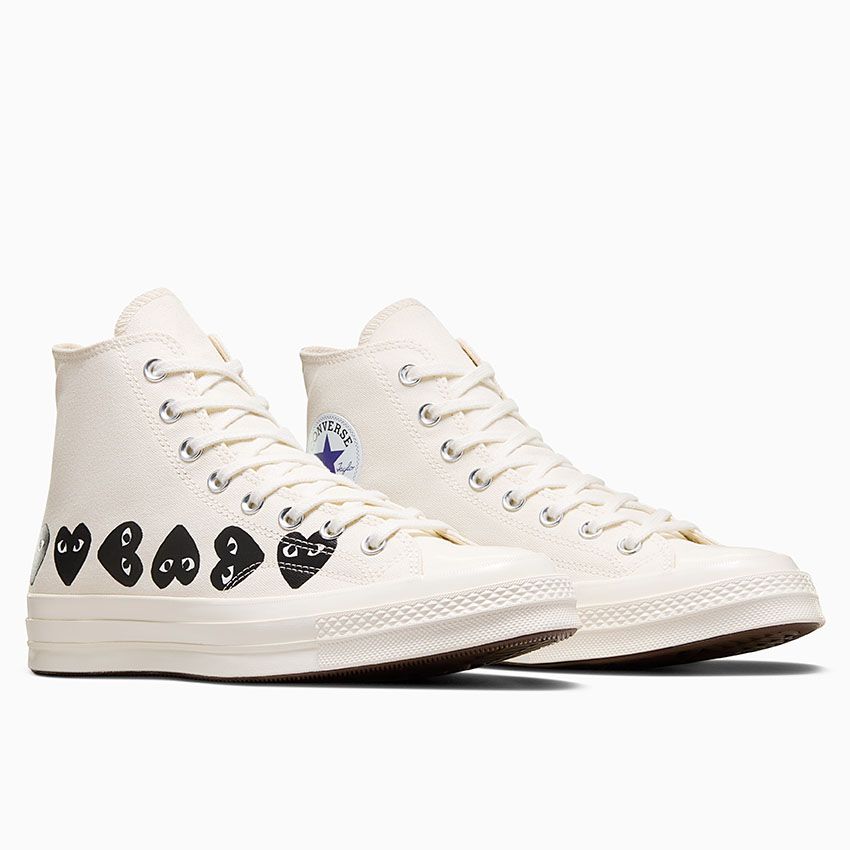 Comme Des Garçons Cream Sneakers