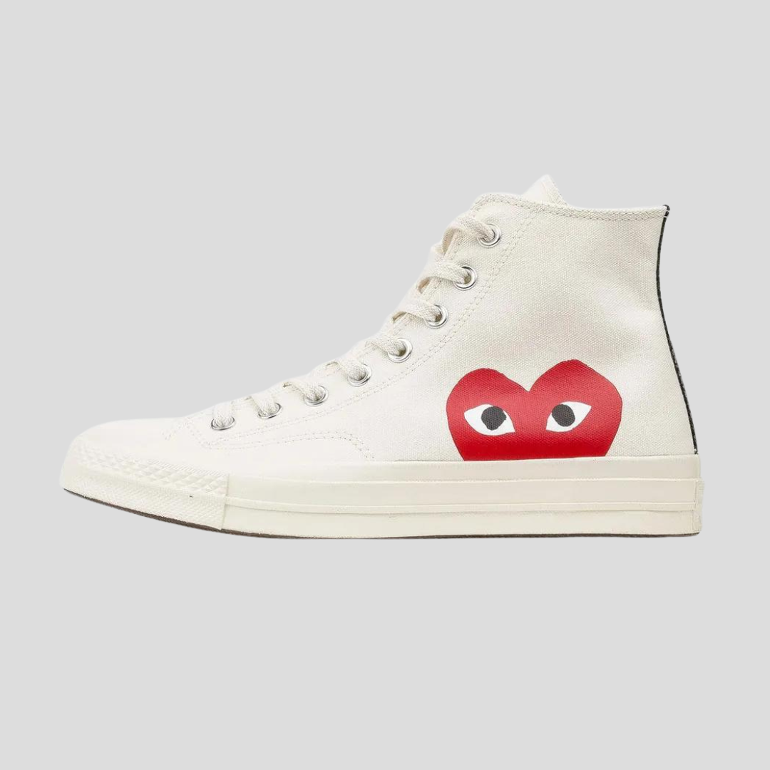 White red Heart Sneaker