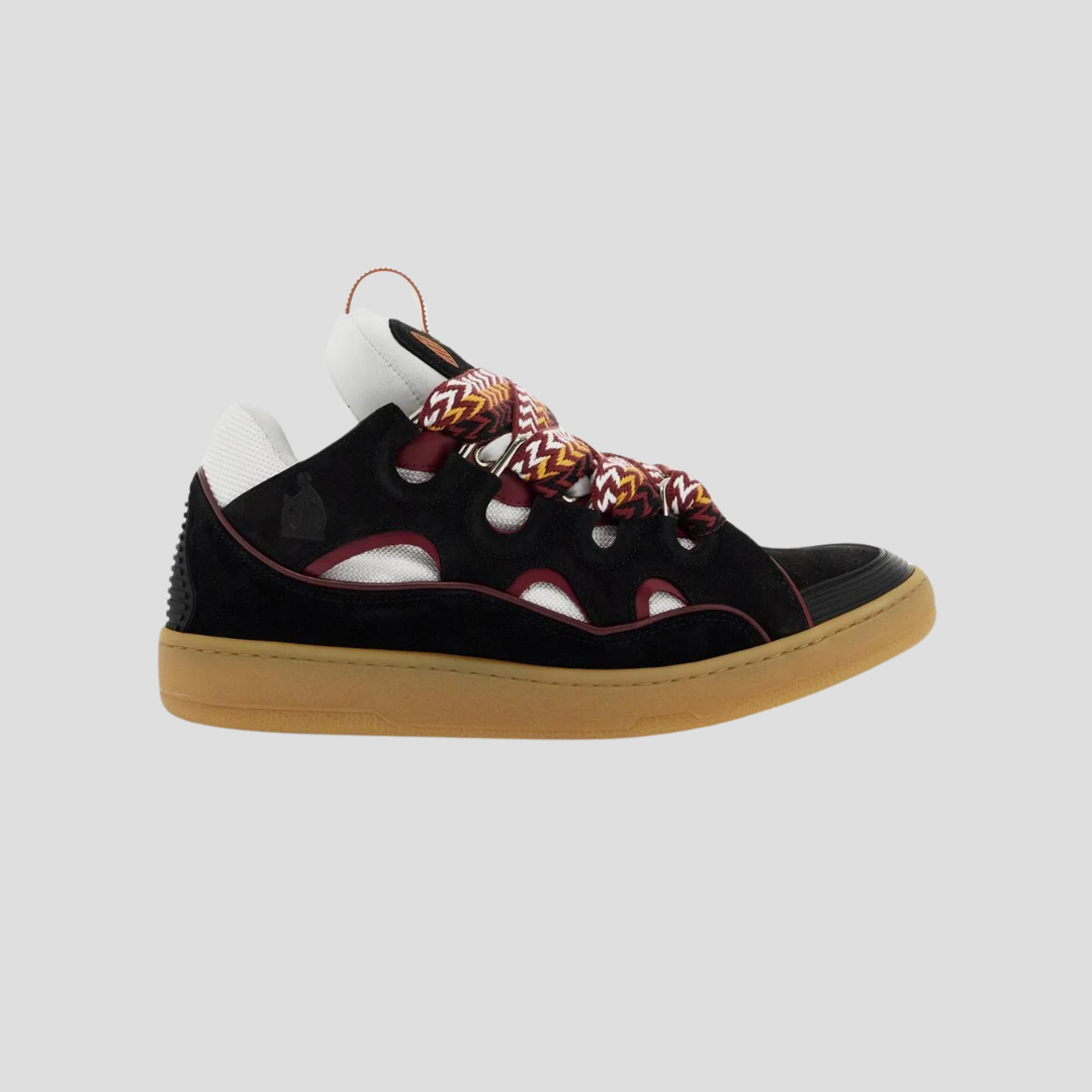 Lanvin Honey/Black Curb Sneakers