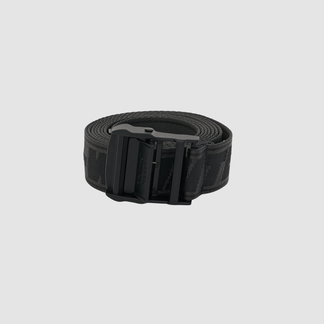 Off-White Black Tape Industrial Belt