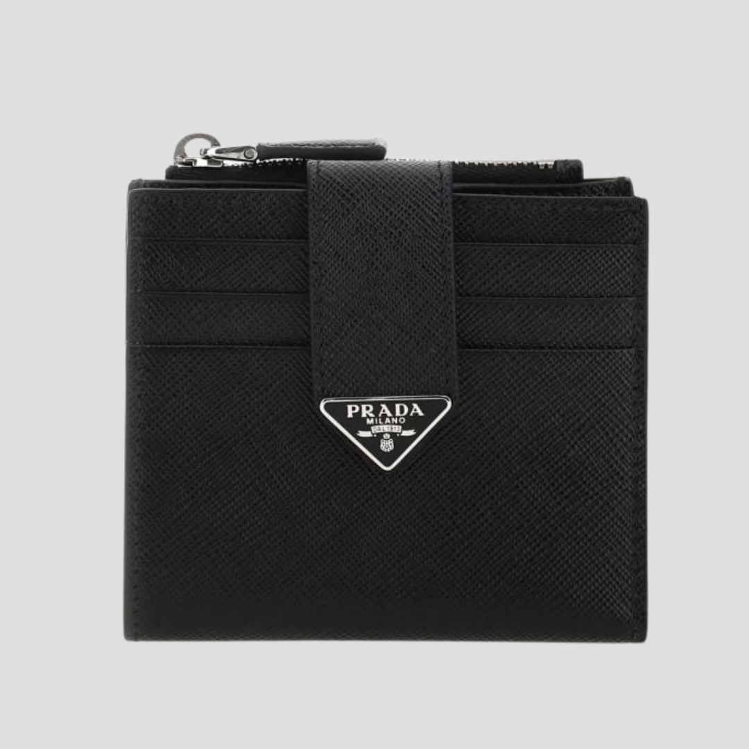 Prada Black Card holder Wallet