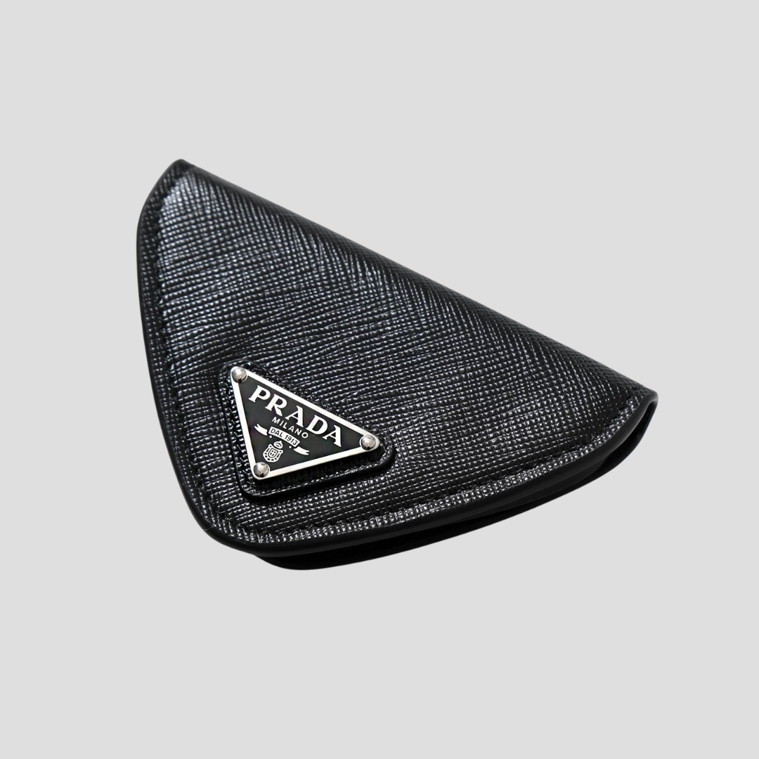 Prada Black Coin Purse Wallet