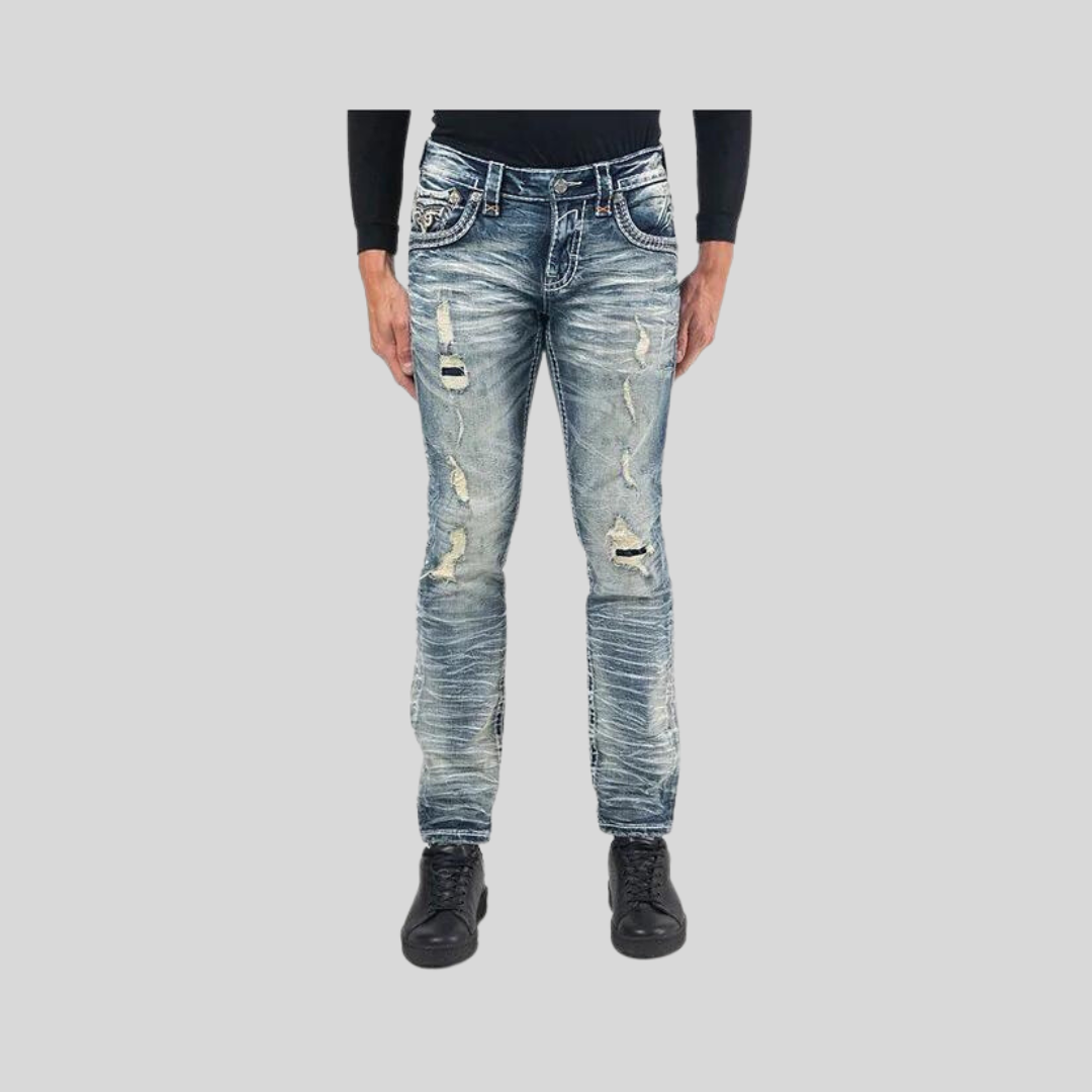 Rock Revival Blue Haven Alt Straight Jeans