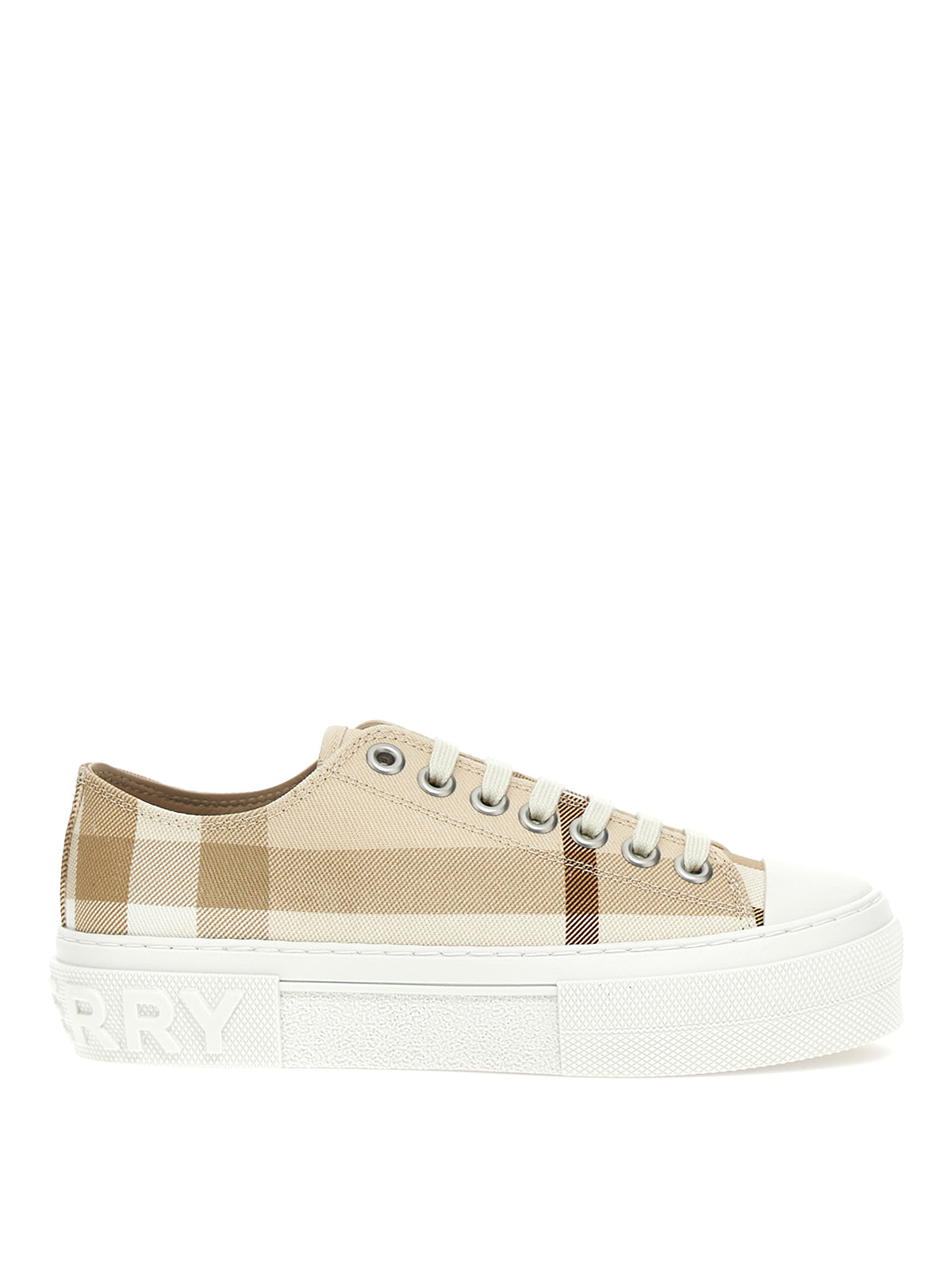 Burberry Check-Print Sneakers