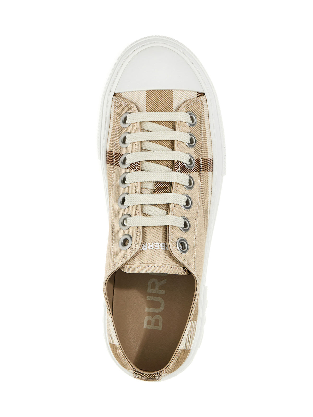 Burberry Check-Print Sneakers