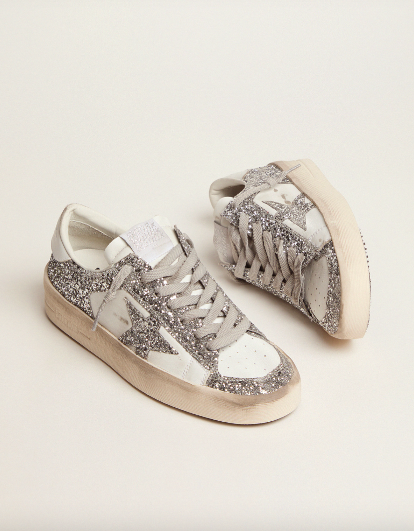 Golden Goose White Stardan Sneakers