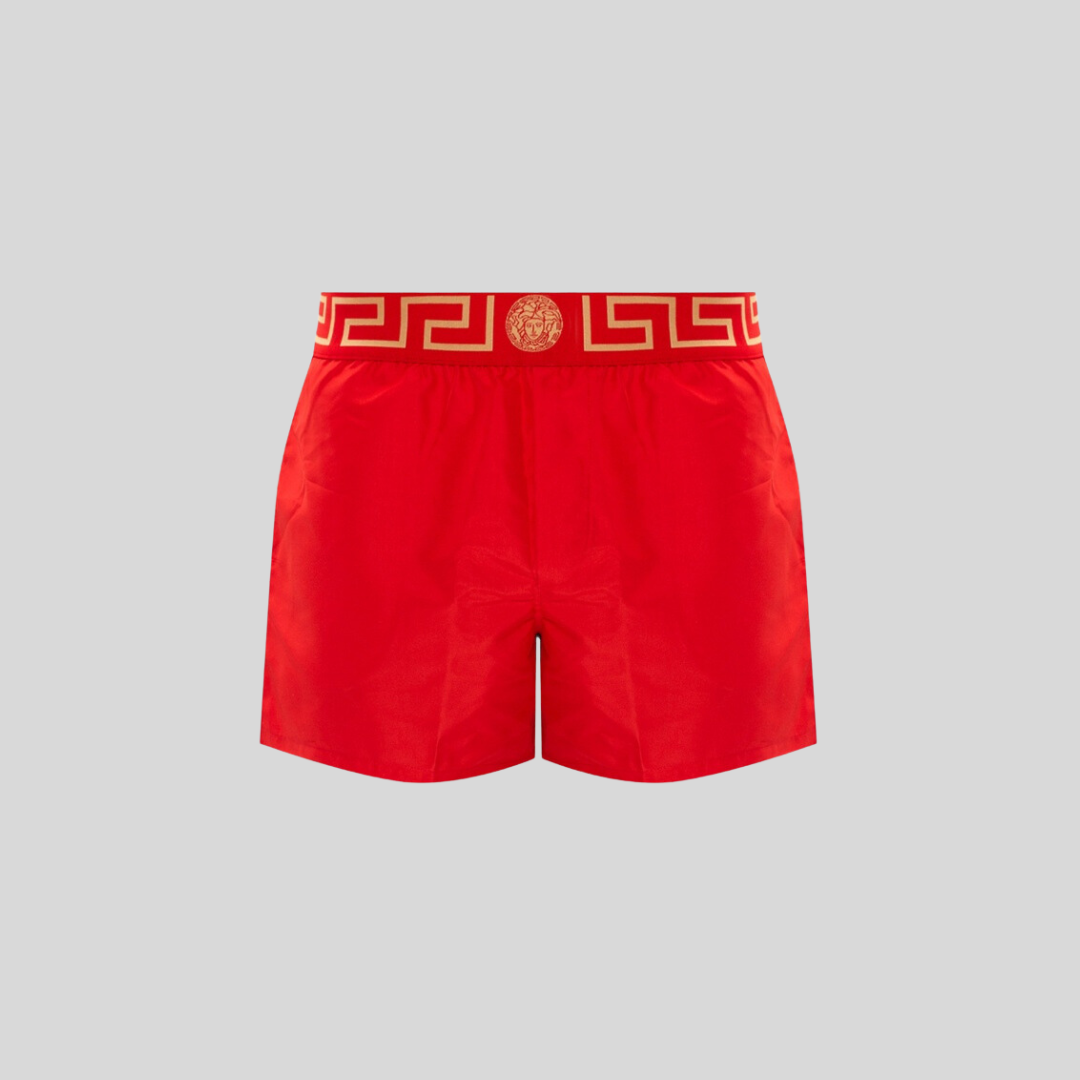 Versace Red Swim Shorts