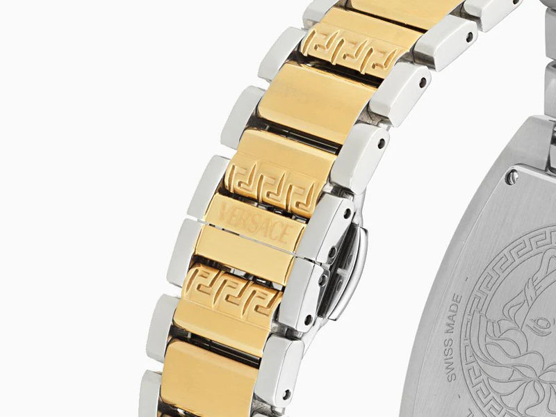 Versace Two-Tone Dominus Lady Quartz Watch