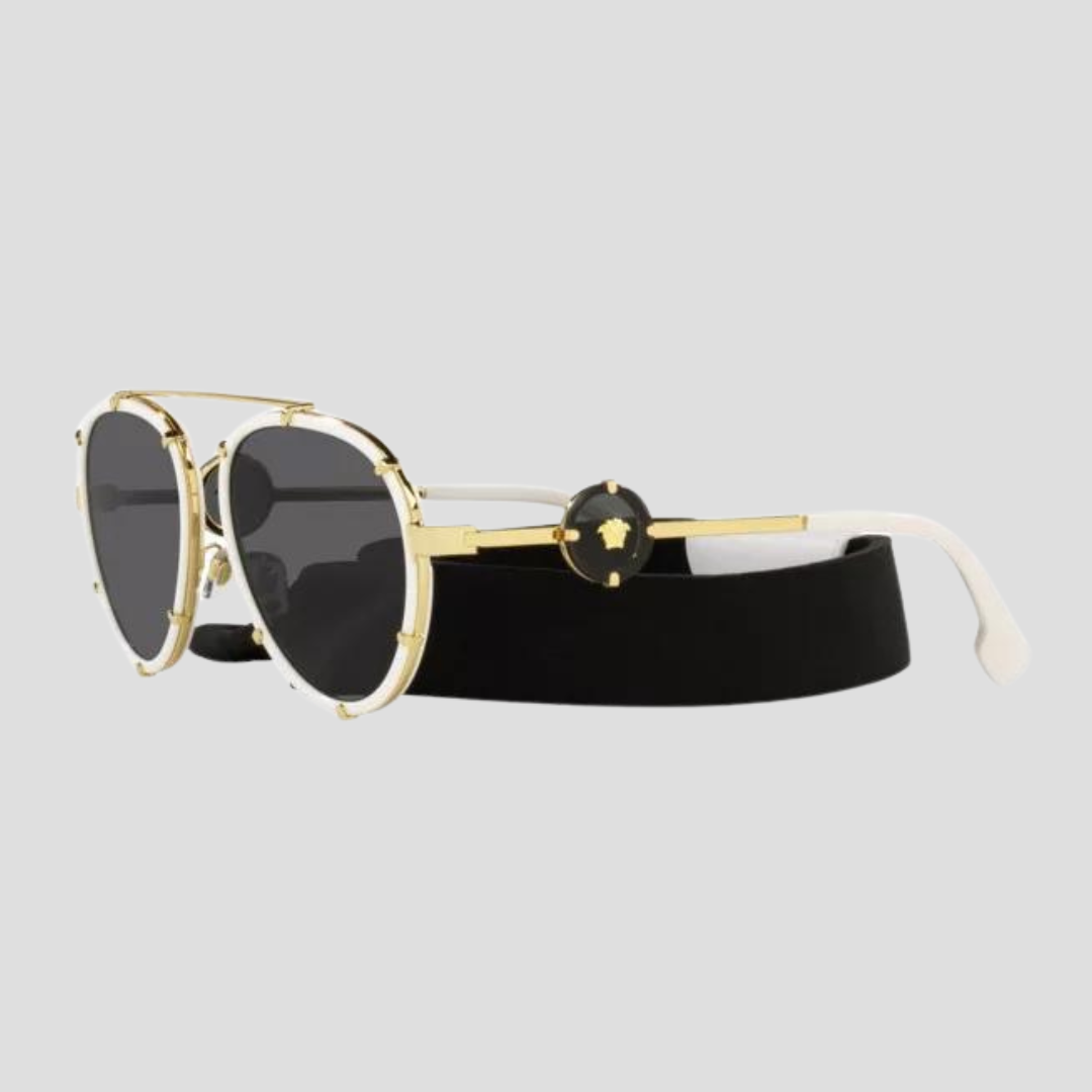 Versace White Women Sunglasses