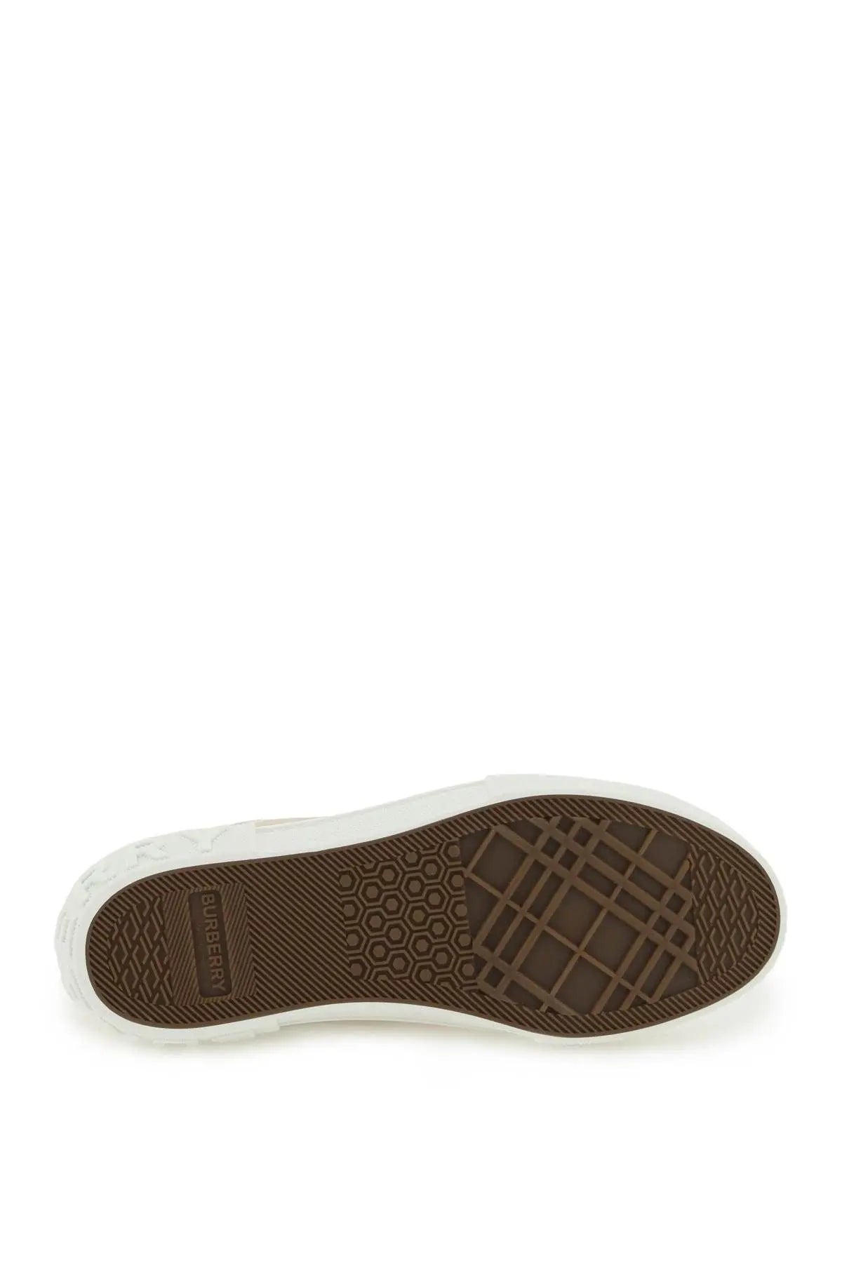 Burberry Check-Print Sneakers