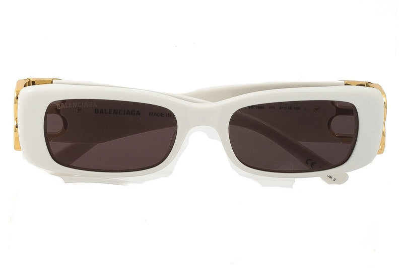 Balenciaga White Sunglasses