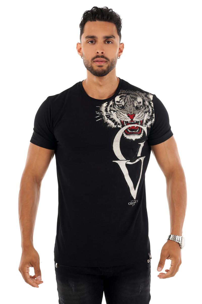 George V Paris Tiger Head print