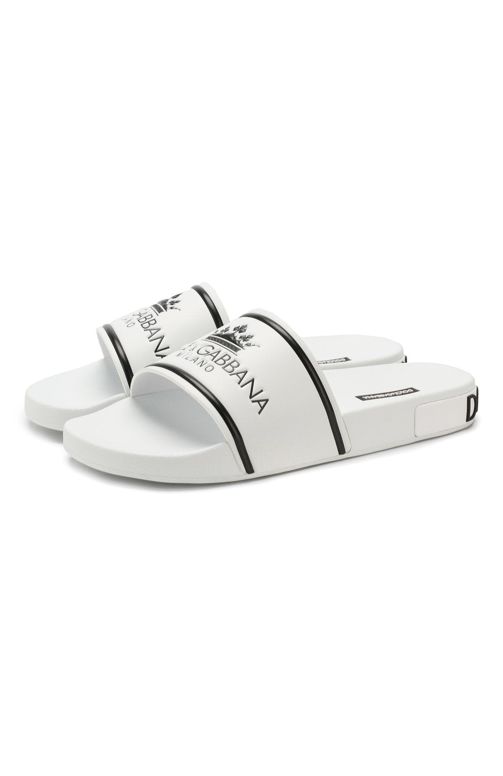 Dolce & Gabbana rubber slides 