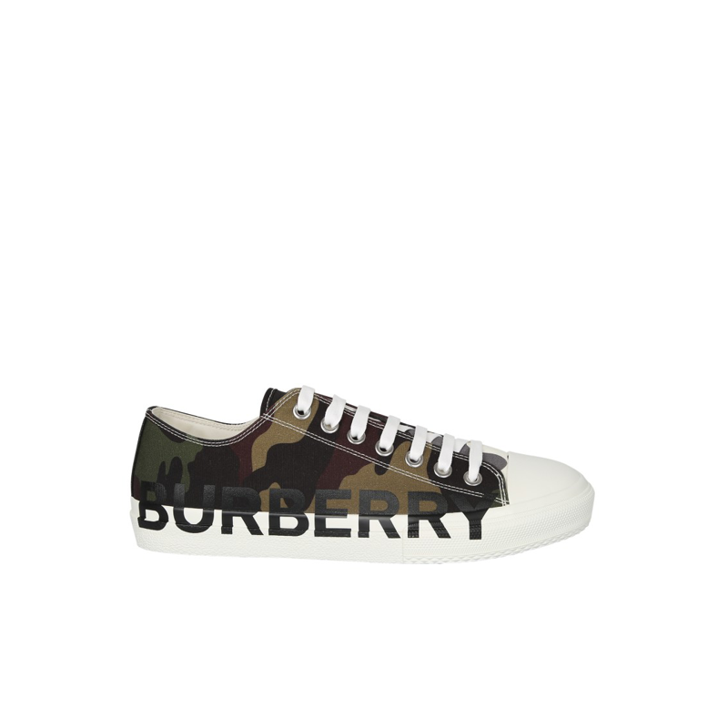 Burberry Camouflage-Print Sneakers