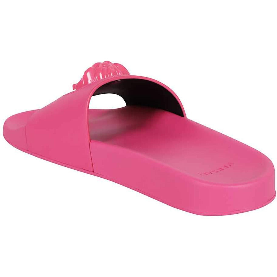 Versace Pink La Medusa Slides