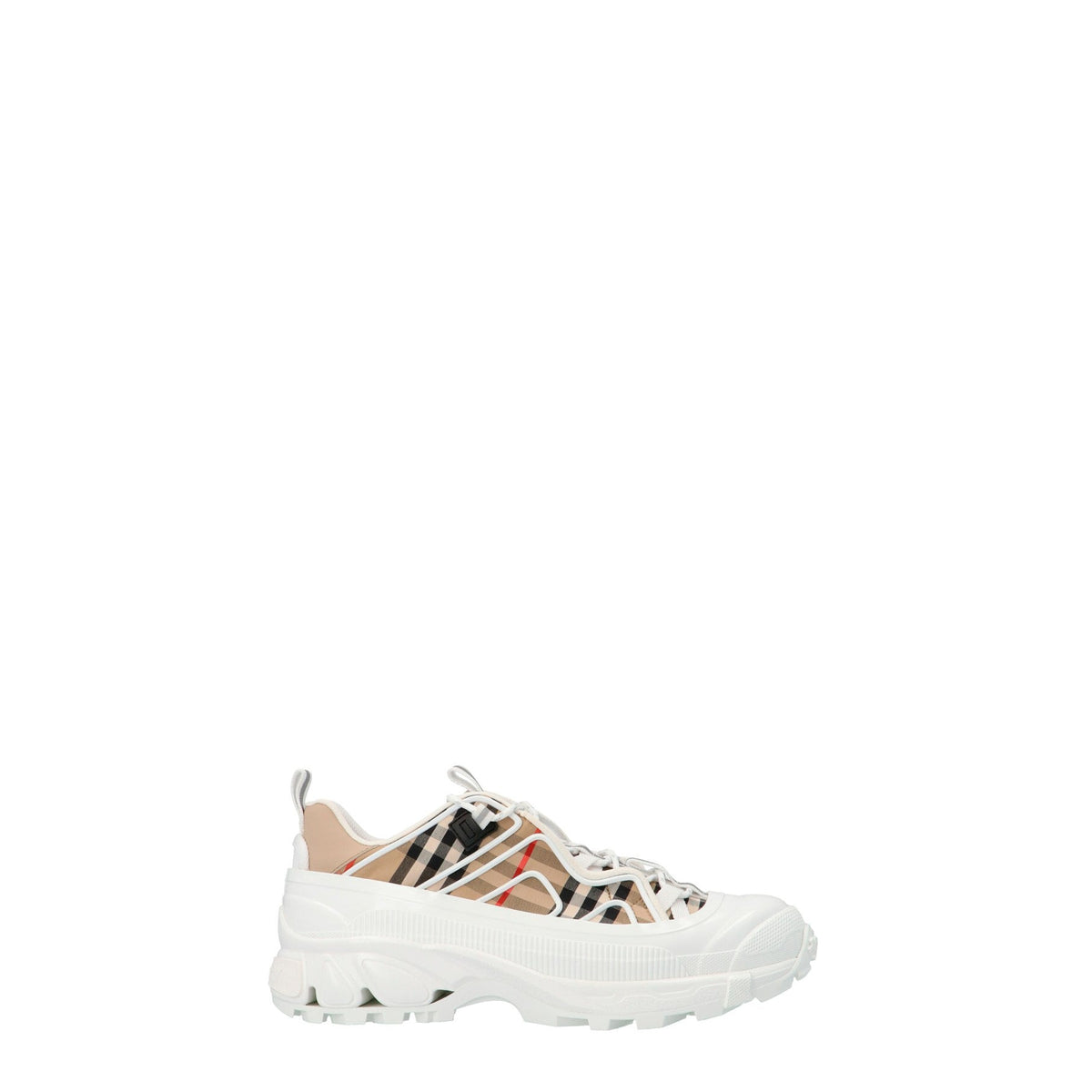 Burberry Beige Arthur Vintage Check Sneakers