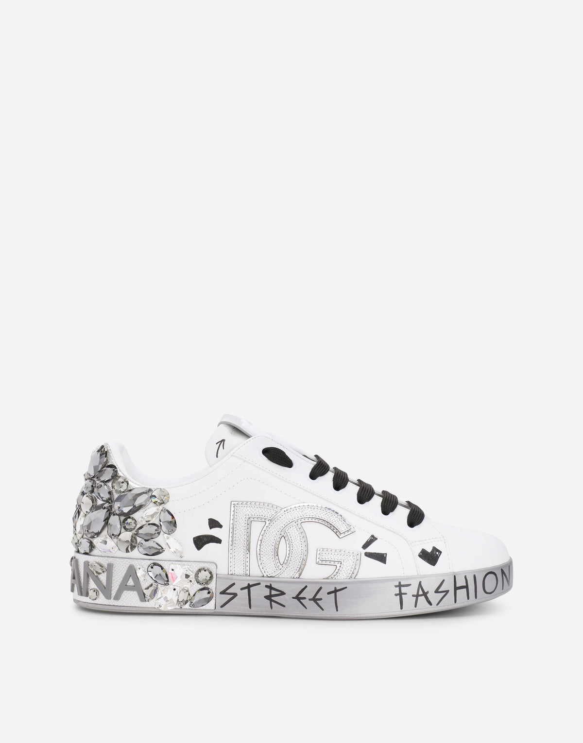 Dolce & Gabbana White Portofino Sneakers