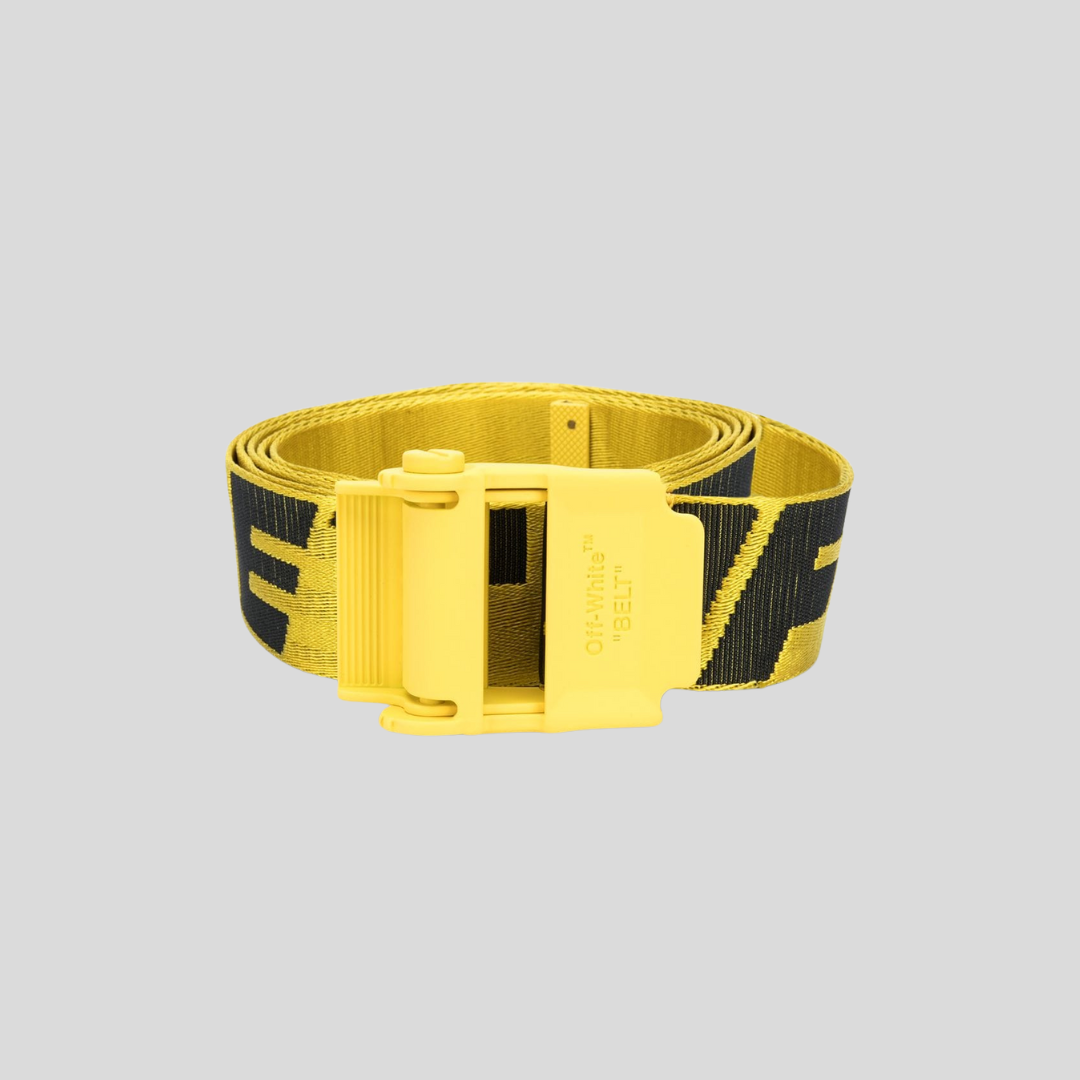 Off-White Yellow Industrial 2.0 Belt