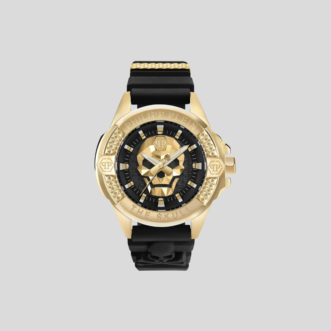 Philipp Plein Black The $kull Watch
