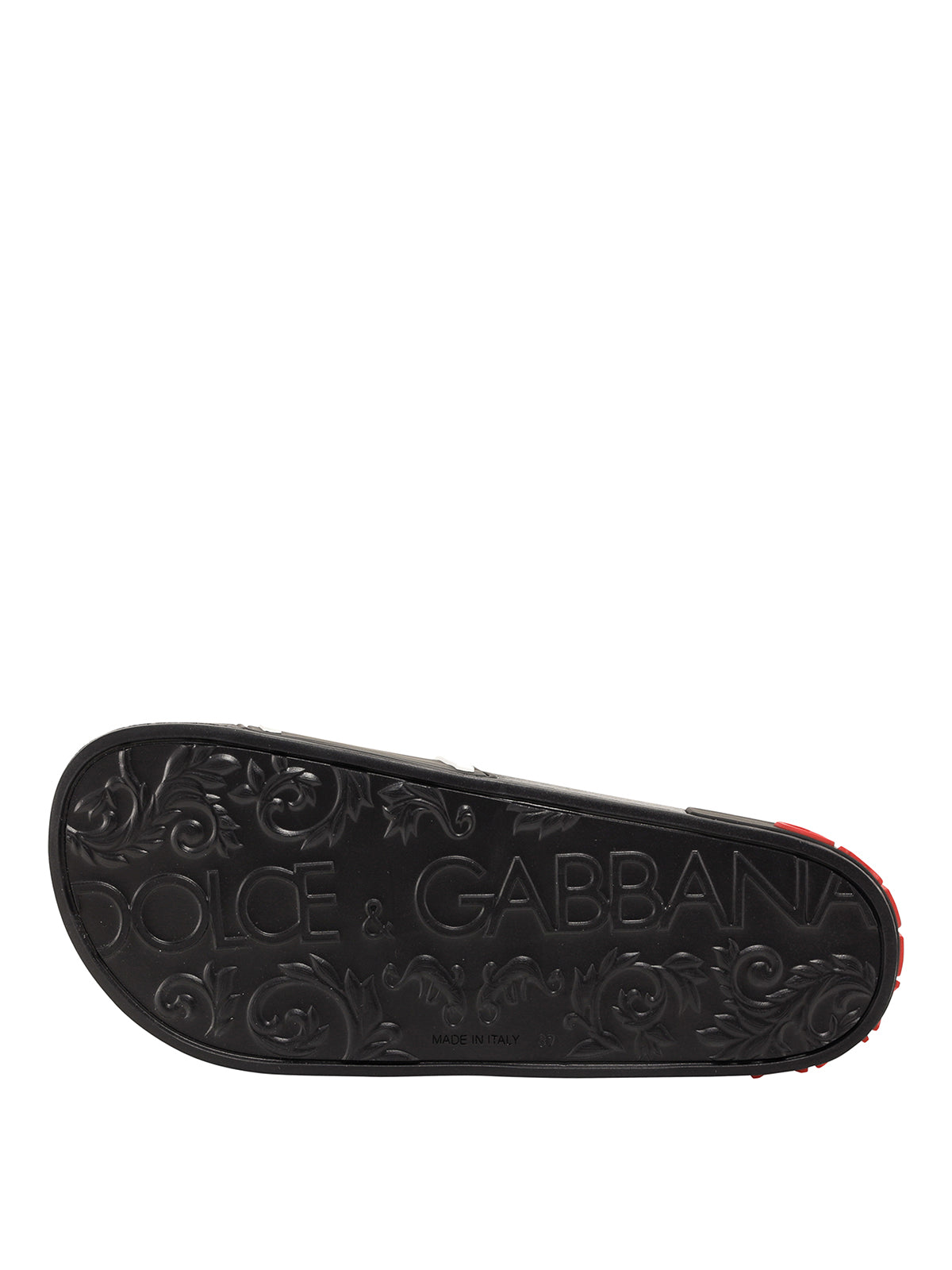 Dolce & Gabbana Black Slides