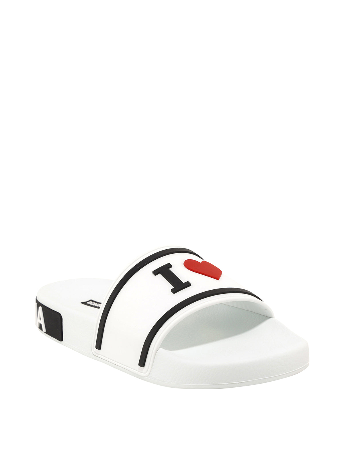 Dolce & Gabbana White I ♡ Print Slides