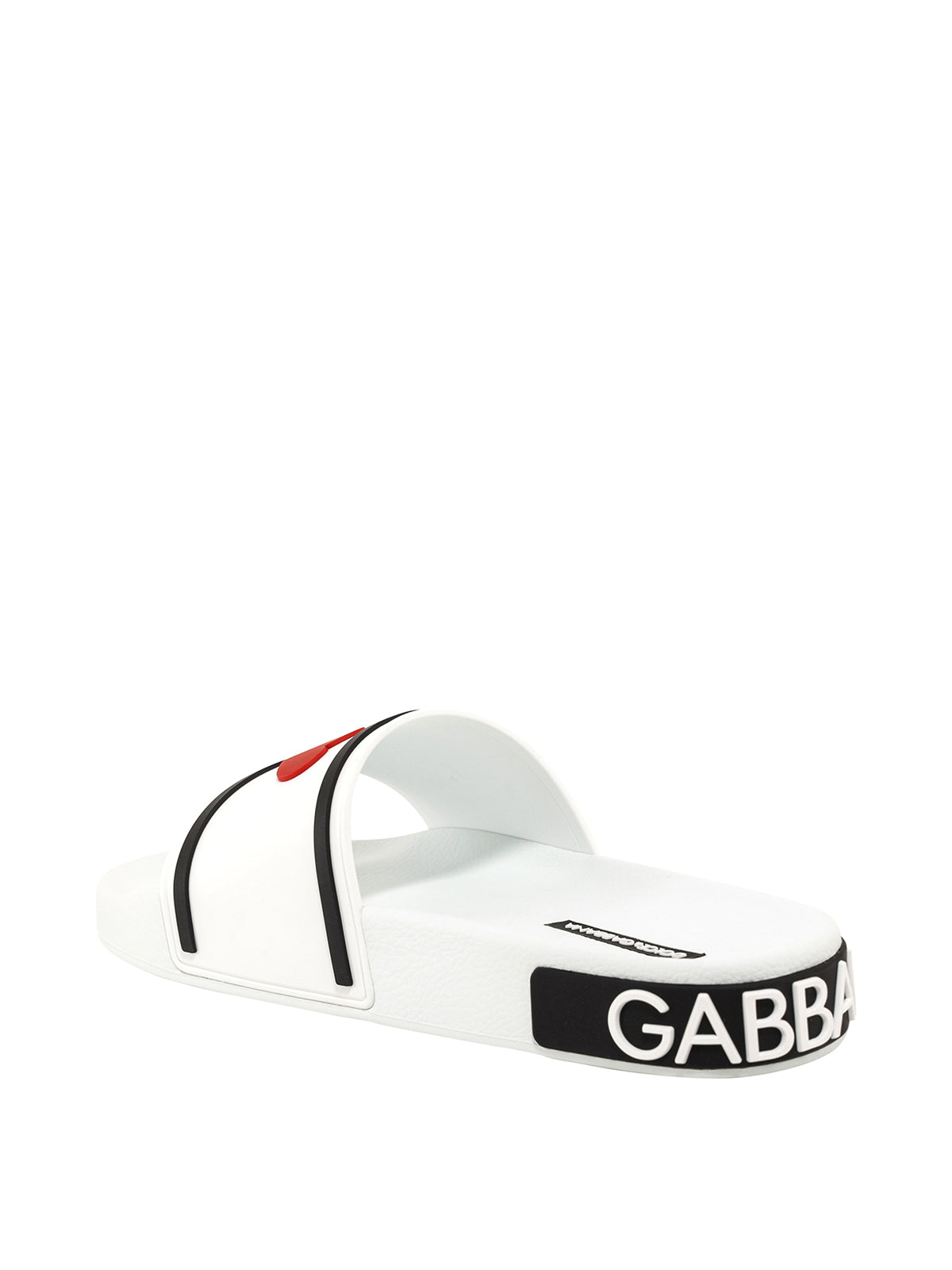 Dolce & Gabbana White I ♡ Print Slides