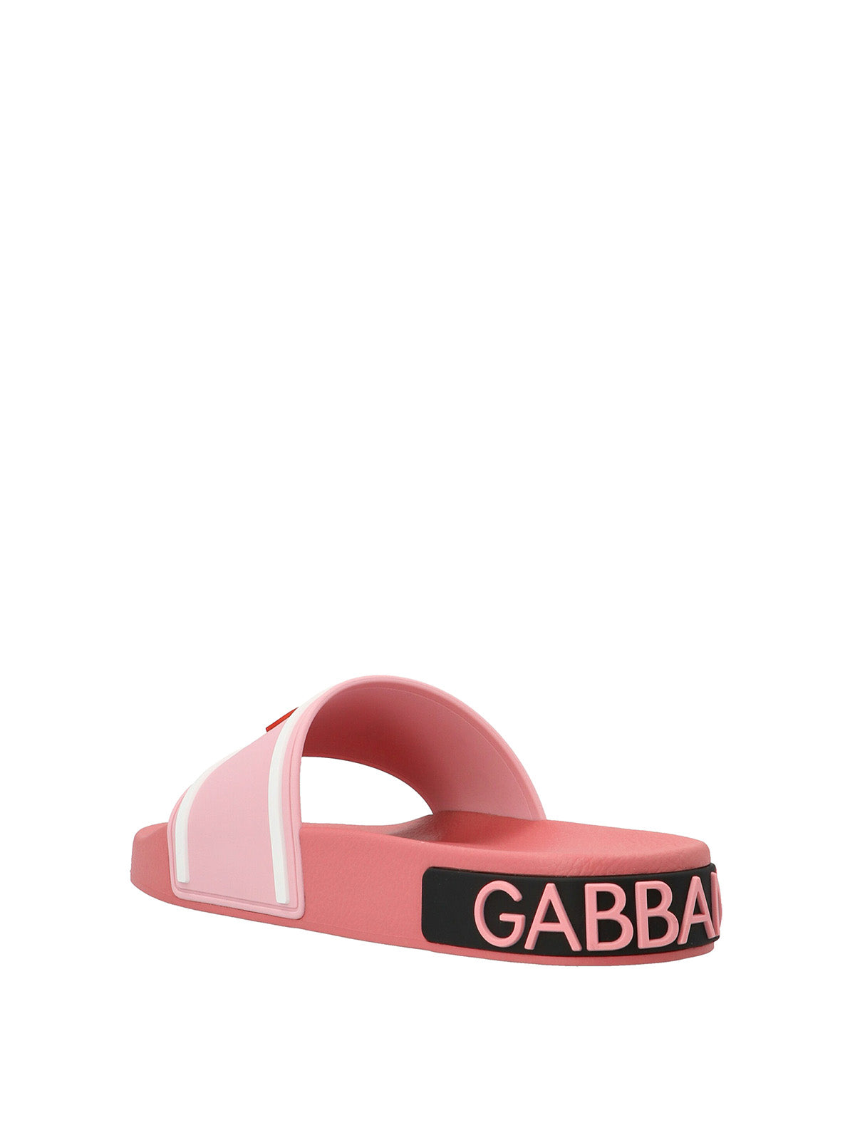 Dolce & Gabbana Pink I Love D&G Slides