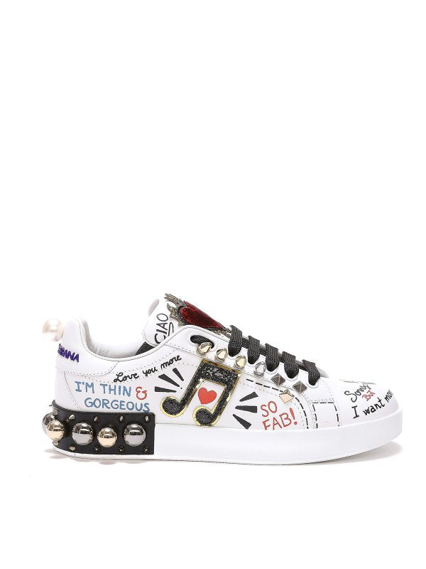 Dolce & Gabbana Printed Sneakers