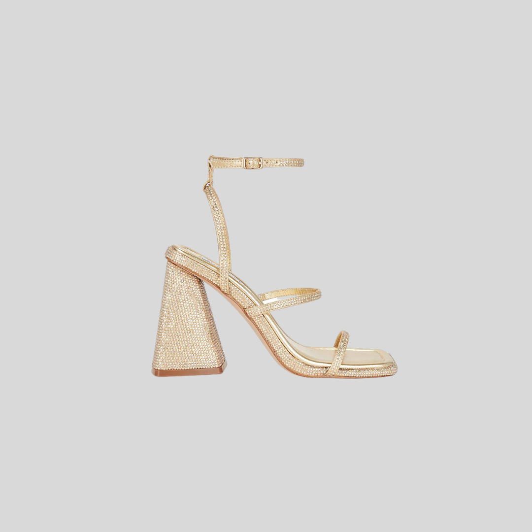 Steve Madden Gold Britani Sandals