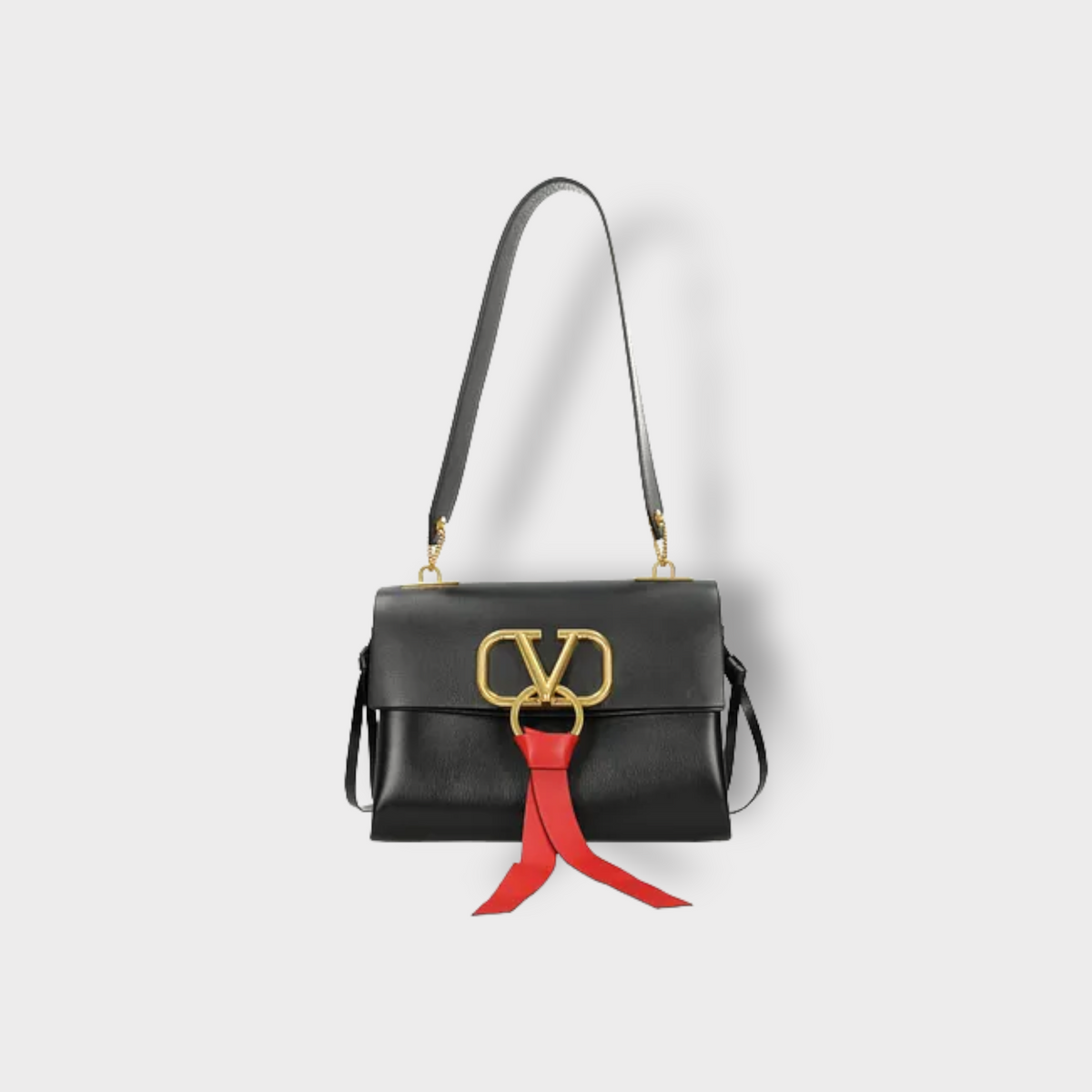 Valentino Garavani Black Shoulder Bag