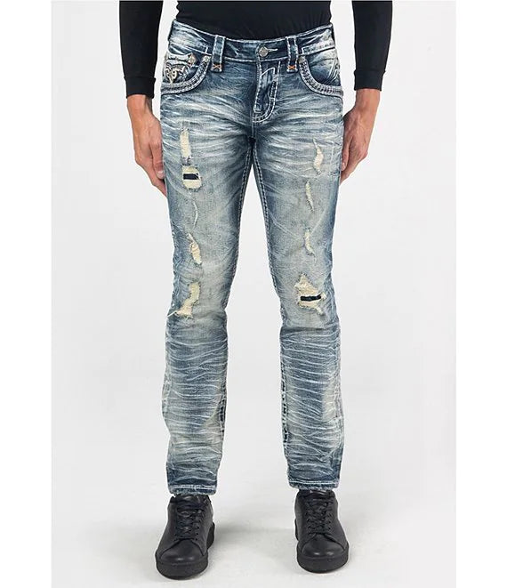 Rock Revival Blue Haven Alt Straight Jeans