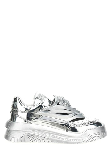 Versace Silver Sneakers