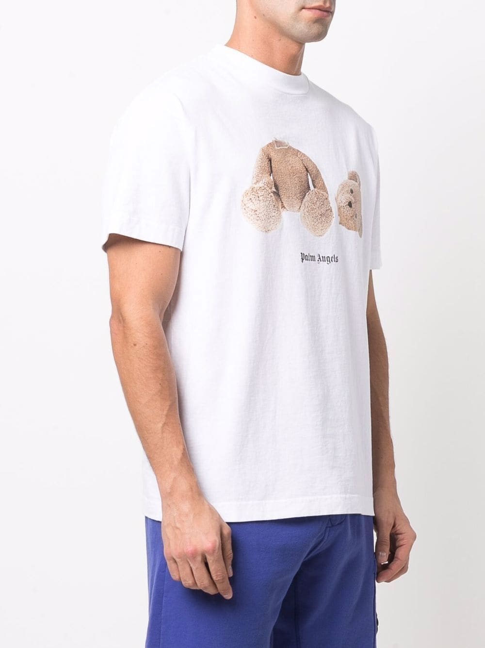 White Bear-Print T-Shirt