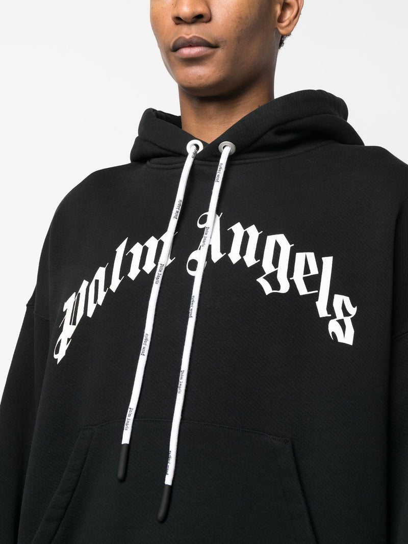 Palm Angels Black Classic Logo Sweater