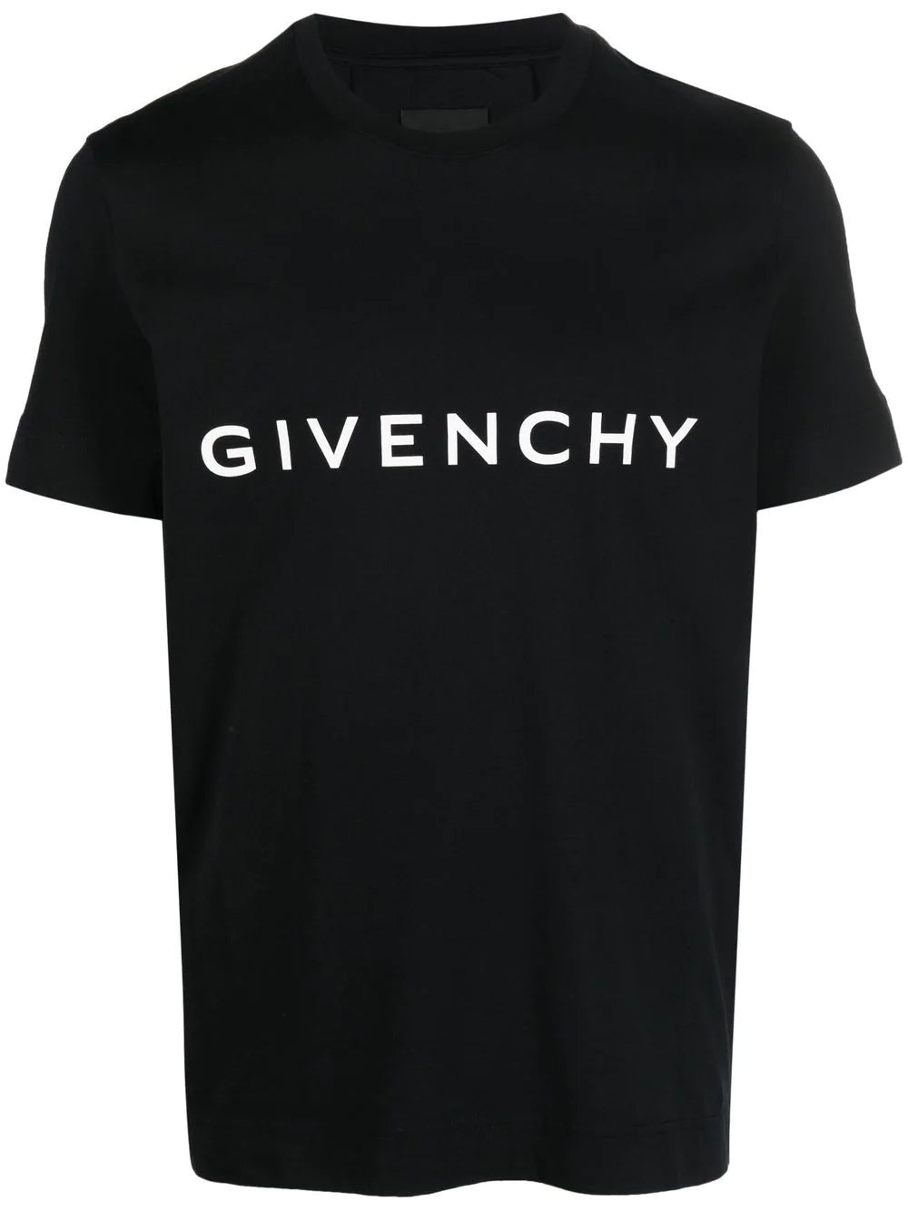 Givenchy Black Logo-Print T-Shirt