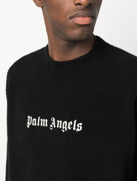 Black Logo Sweater