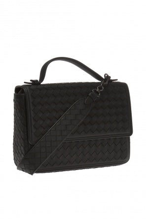 Bottega Veneta Black Alumna Shoulder Bag