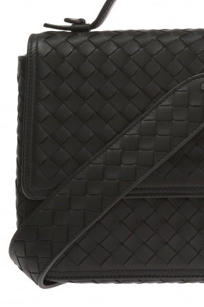 Bottega Veneta Black Alumna Shoulder Bag