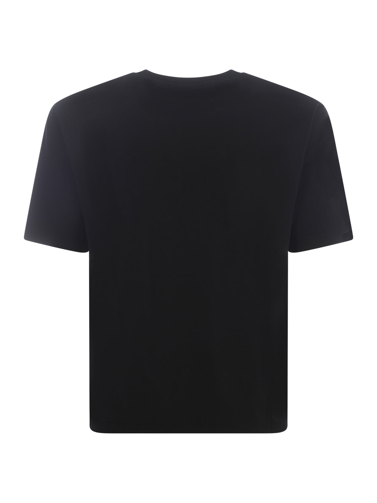 Black Logo Neck T-Shirt