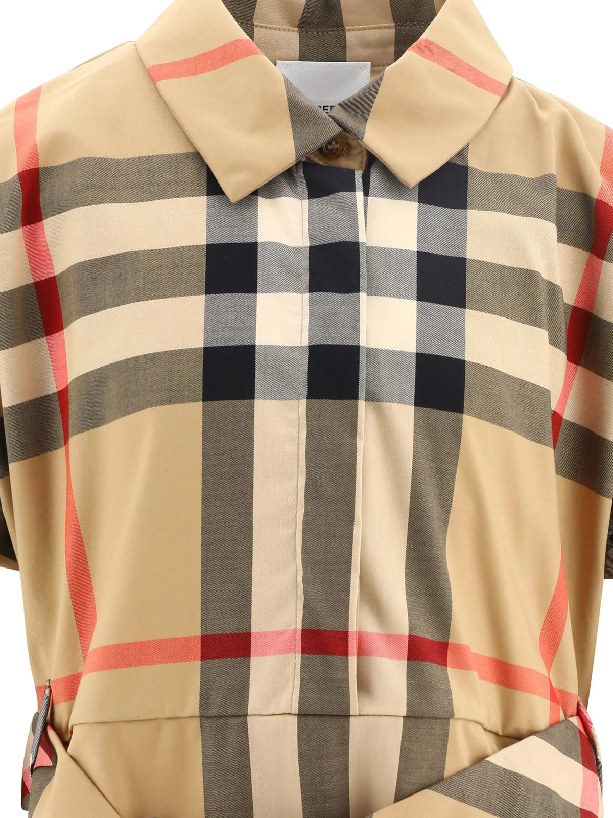 Burberry Kids Checked Shirt Dress