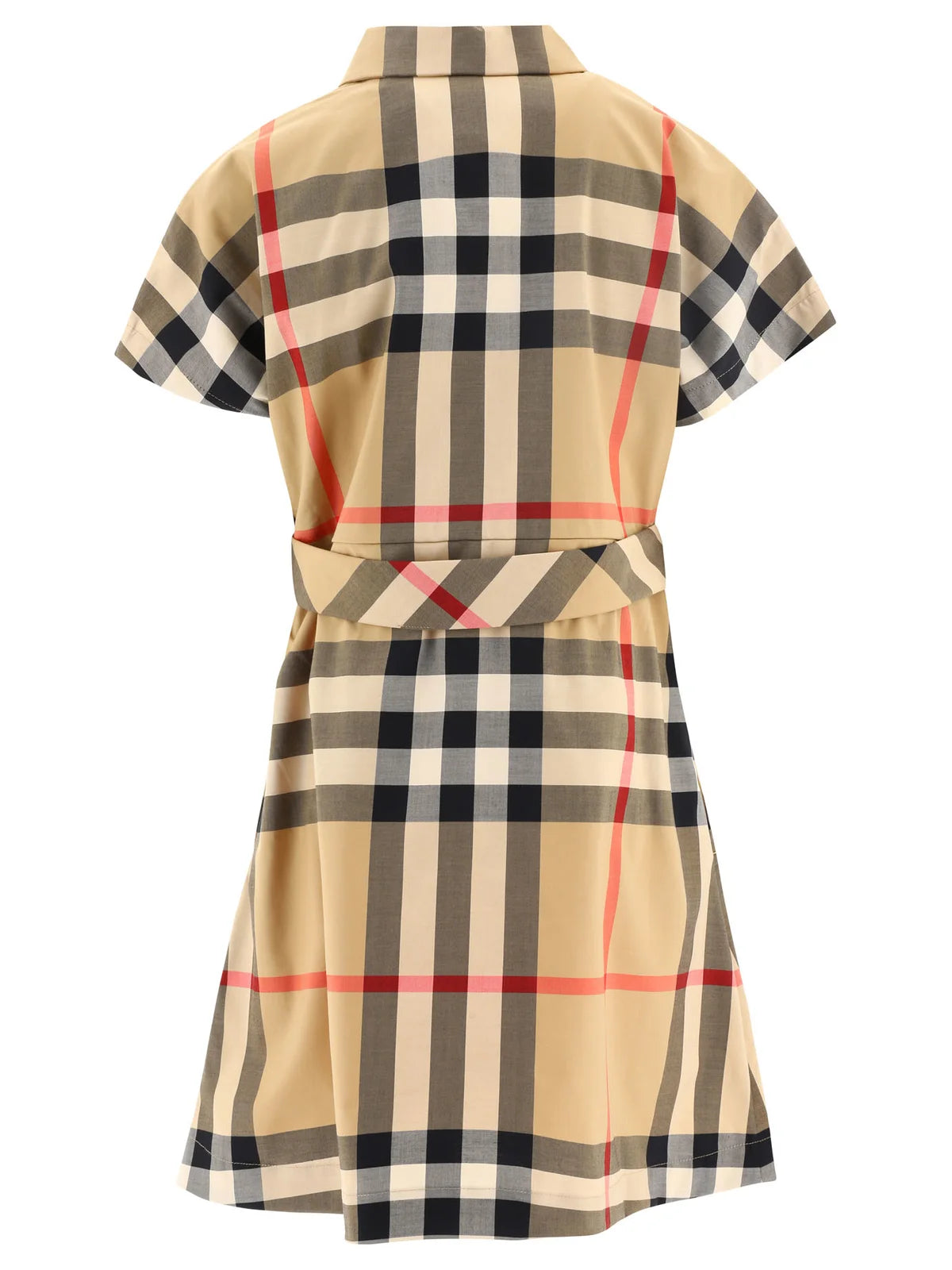 Burberry Kids Checked Shirt Dress